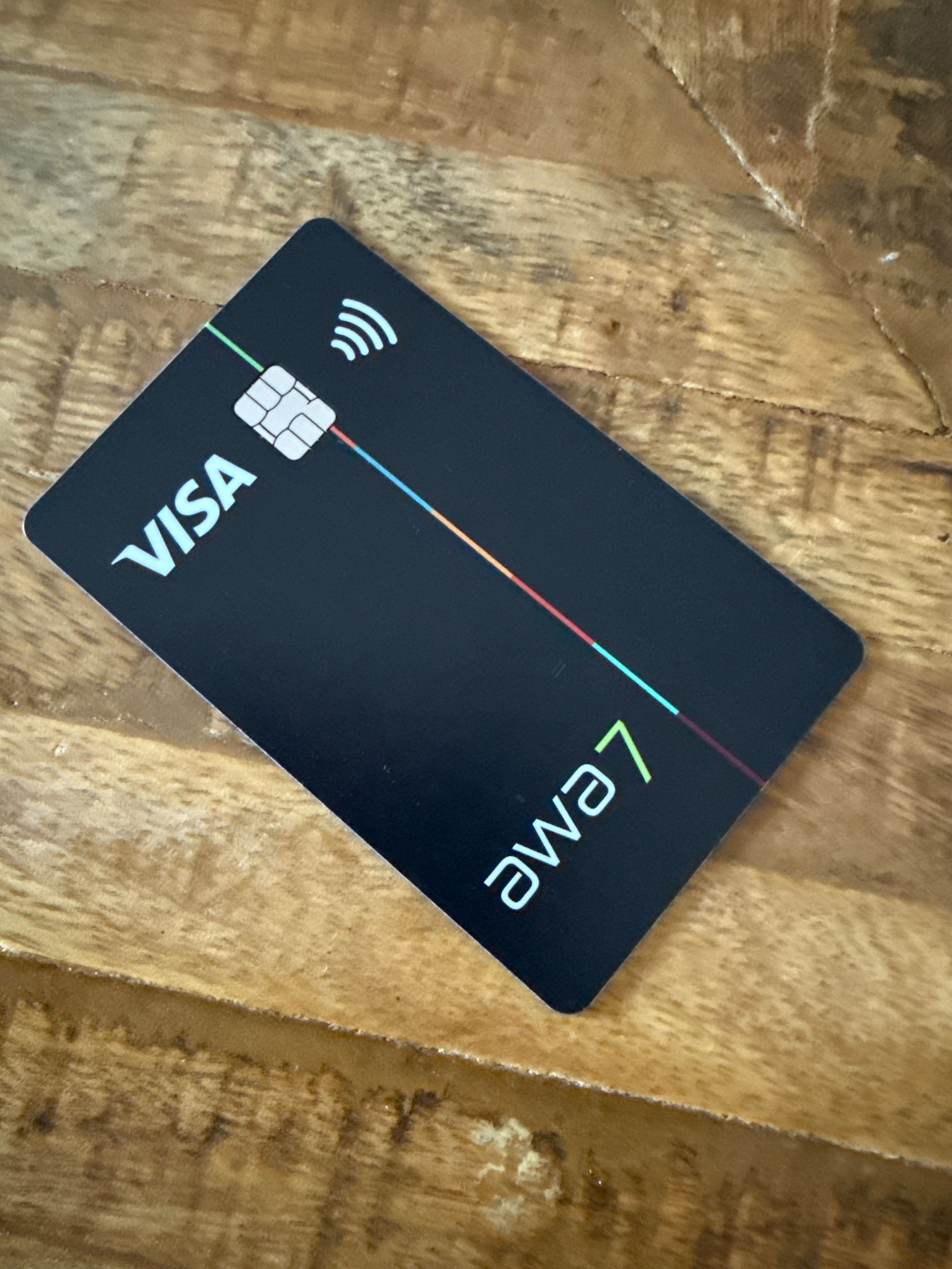 awa7 Visa Kreditkarte