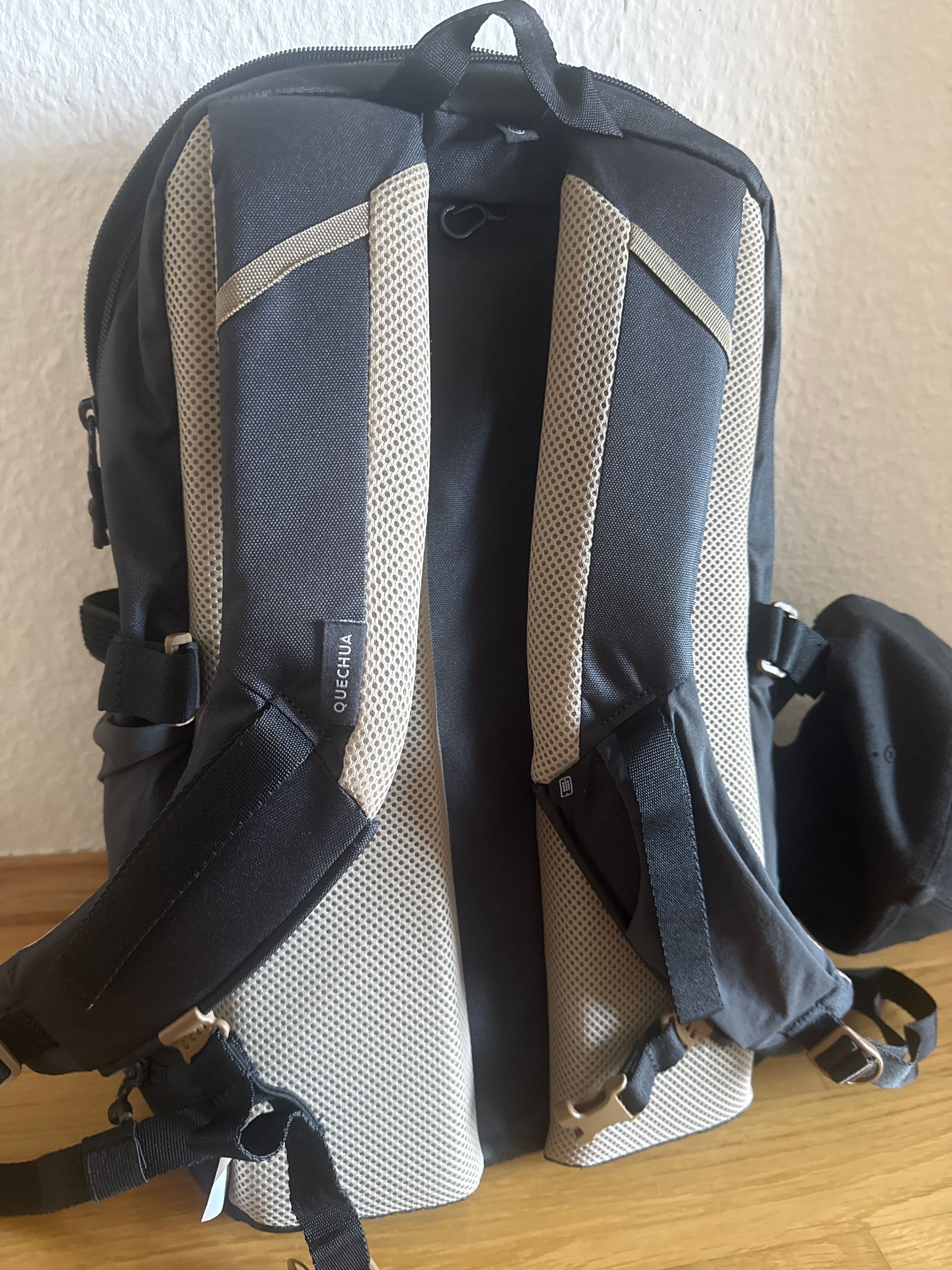 Wanderrucksack Isolierend Wandern Arpenaz 500 Ice 20 l Grau