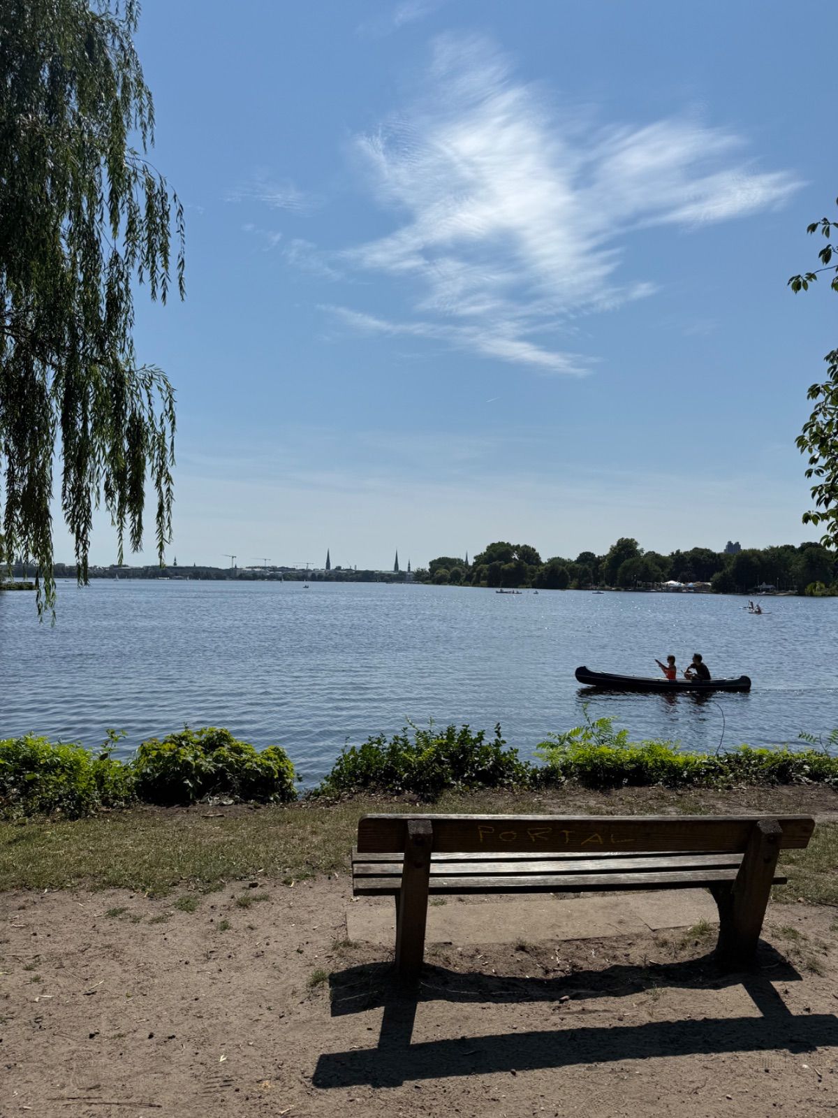 Foto von Aussichtspunkt Langer Zug auf die Alster